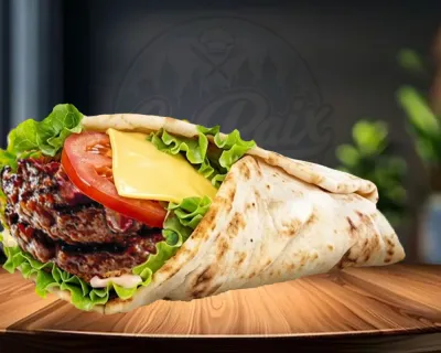 Sandwiches Naan Américain
