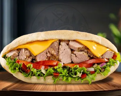 Sandwiches Grec de Poulet Veau 
