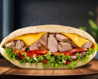 Sandwiches Grec de Poulet Veau